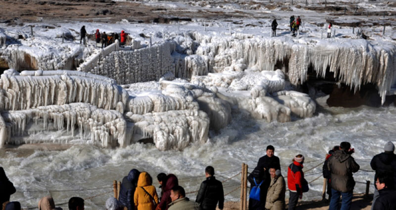 Un environnement impressionnant de glace (2)