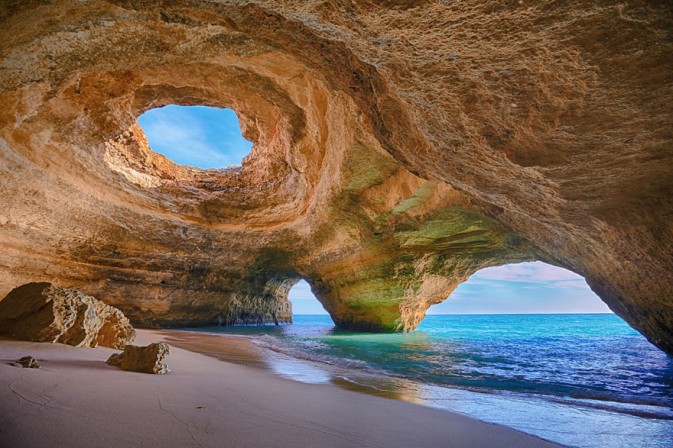 Les grottes d'Algarve, Portugal