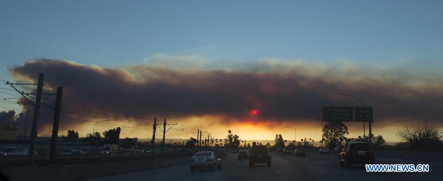 Photos - Incendie forestier à Los Angeles