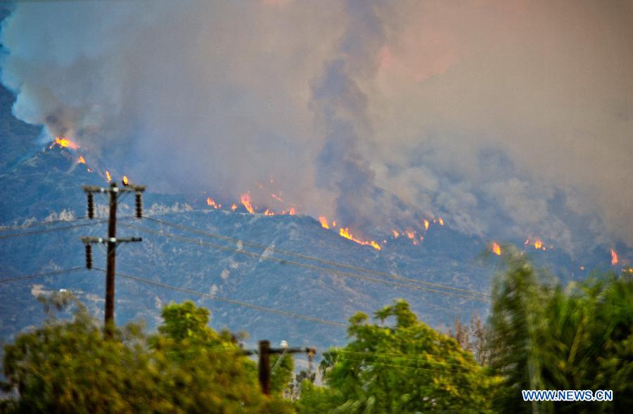 Photos - Incendie forestier à Los Angeles (5)