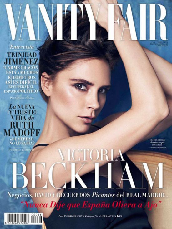 Victoria Beckham en couverture de Vanity Fair Espagne