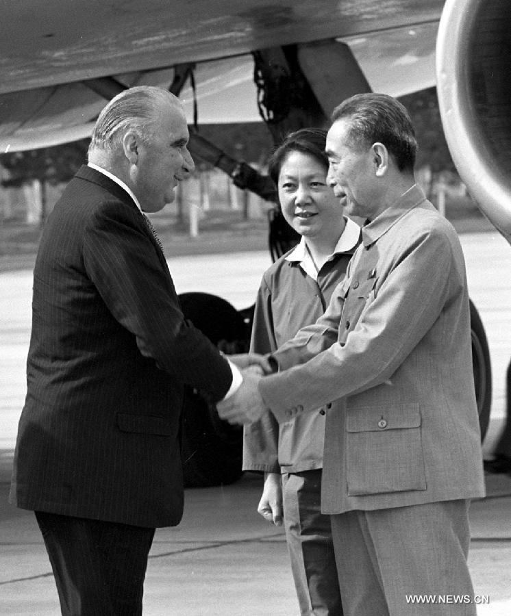 Photos de l'Agence Xinhua: 50 ans de relations Chine-France (4)