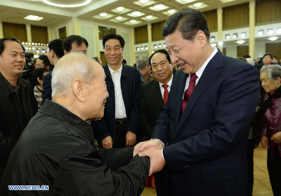 Les dirigeants de la Chine présentent leurs voeux du Nouvel An chinois