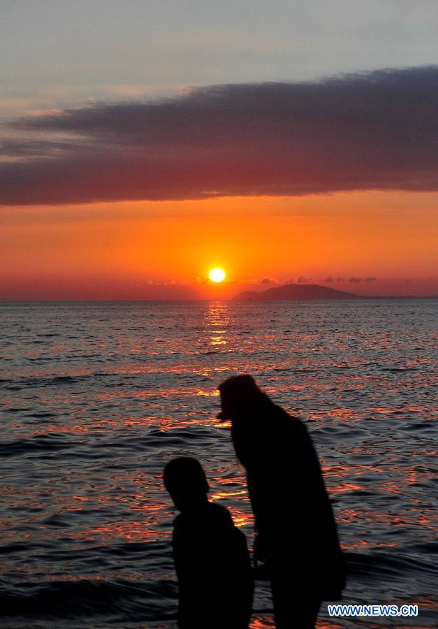 Photos: beaux paysages du coucher du soleil à Sanya (4)