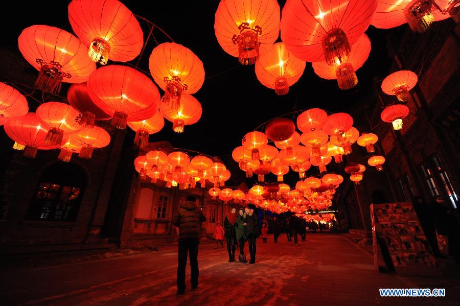 Chine: exposition de lanternes pour célébrer la Fête du Printemps à Shenyang (3)