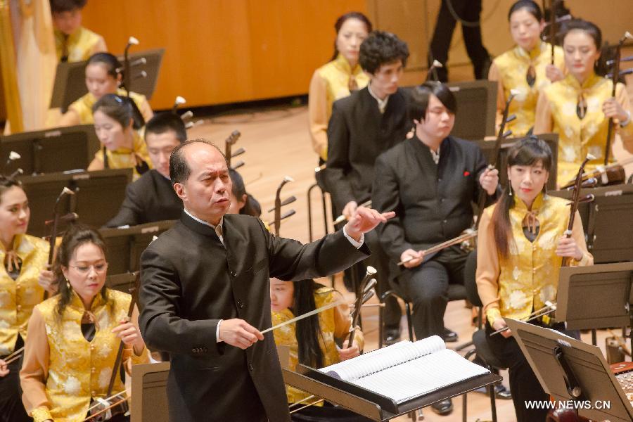 Budapest: des musiciens chinois donne un concert pour le Nouvel An chinois (2)