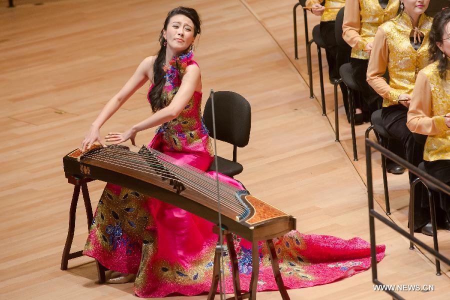 Budapest: des musiciens chinois donne un concert pour le Nouvel An chinois