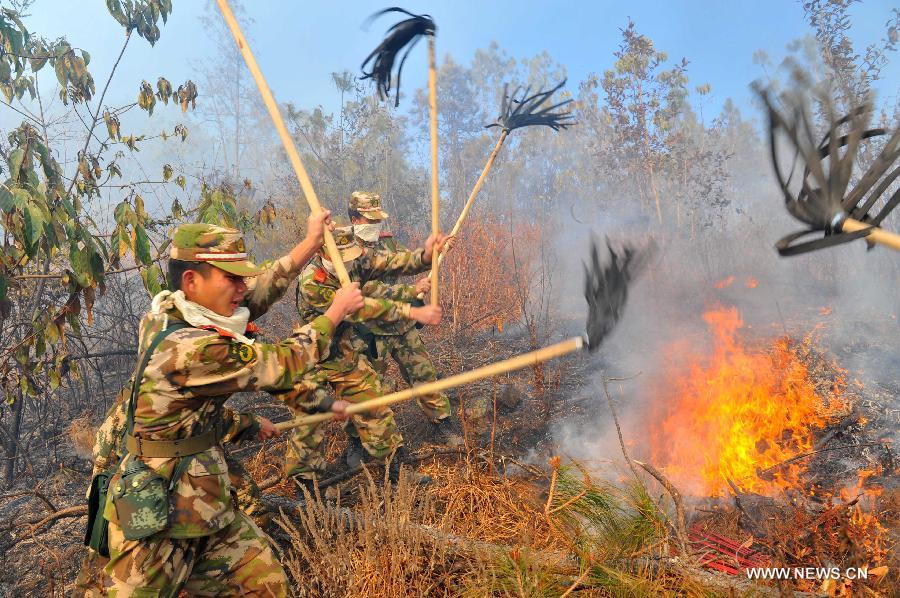 Chine : troisième feu de forêt maîtrisé au Yunnan