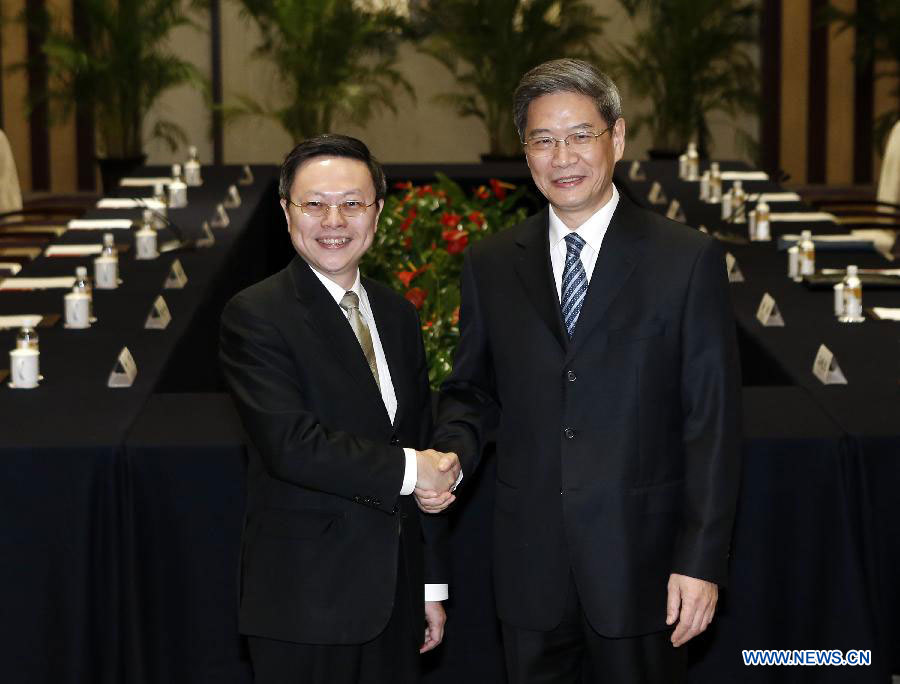 Première réunion formelle entre les responsables des affaires des deux rives du détroit de Taiwan