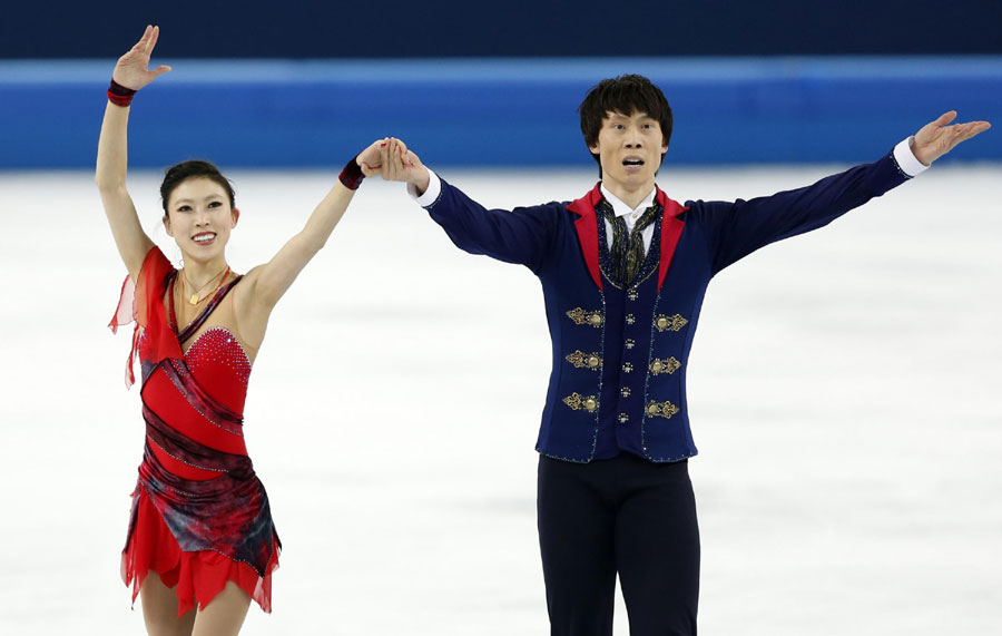 Sotchi 2014 : pas de dernière médaille pour les vétérans chinois en patinage artistique (5)