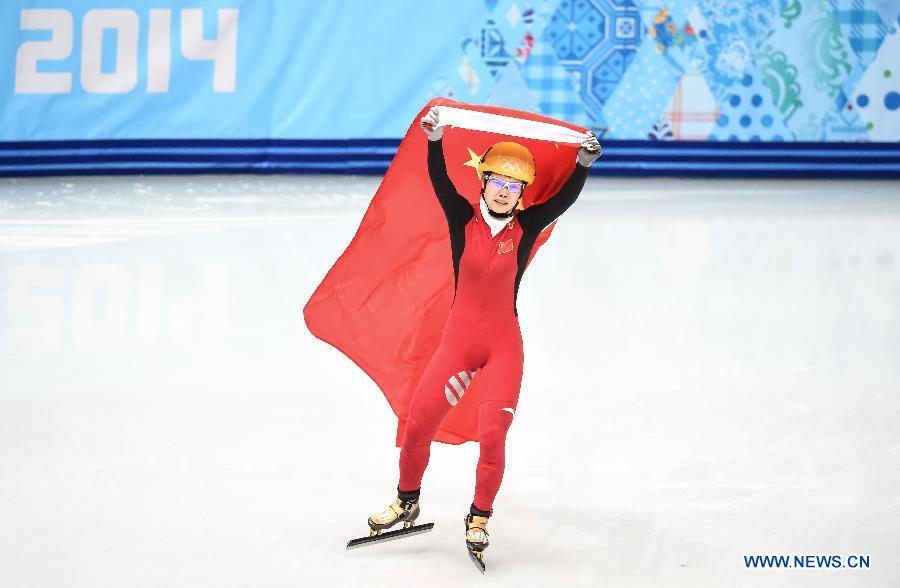 JO-2014/Short-track: la Chinoise Li Jianrou sacrée sur 500m (7)