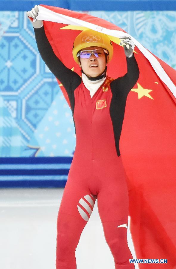 JO-2014/Short-track: la Chinoise Li Jianrou sacrée sur 500m (8)