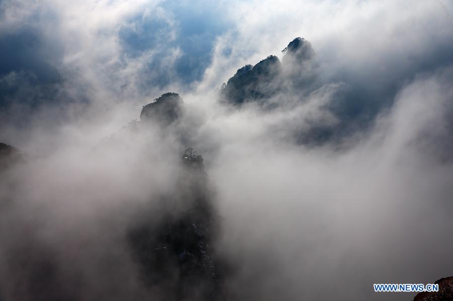 Chine: paysages magnifiques des monts Huang (2)