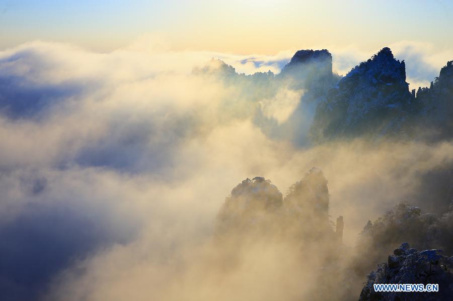 Chine: paysages magnifiques des monts Huang (3)
