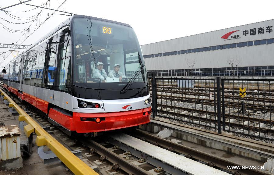 La Chine dévoile son futur tramway