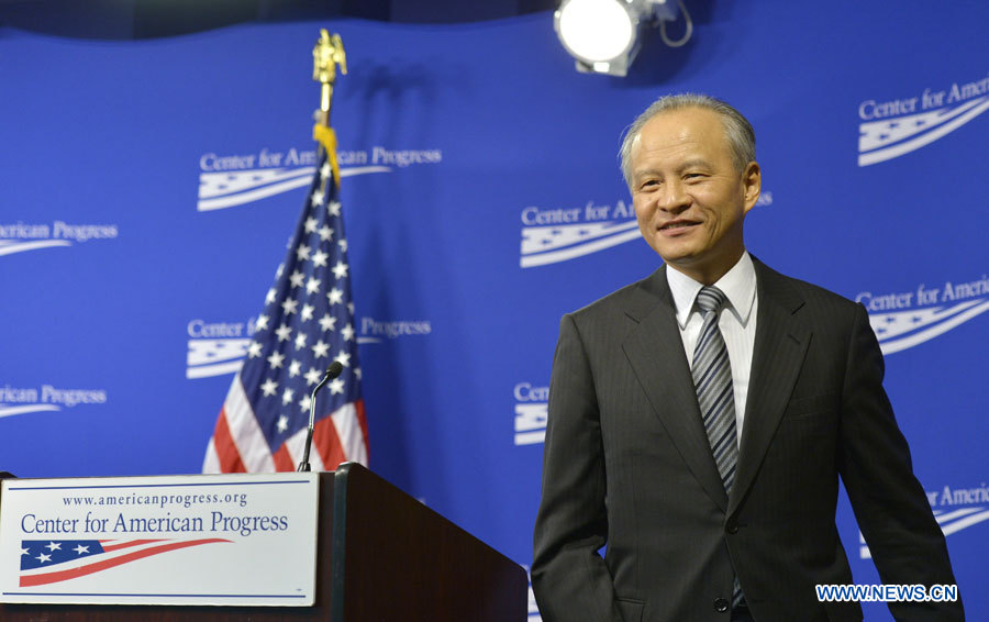 L'ambassadeur de Chine aux Etats-Unis appelle à une attitude "constructive" envers les relations bilatérales