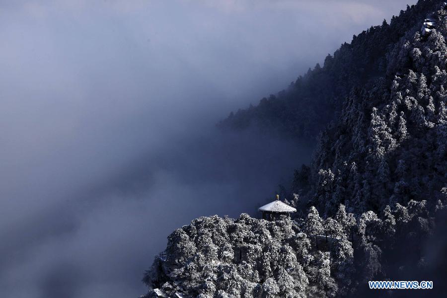 Chine: beaux paysages du mont Lu