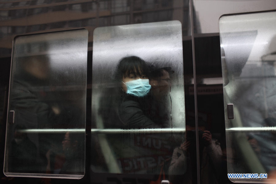 Le grave smog persiste à Beijing (3)