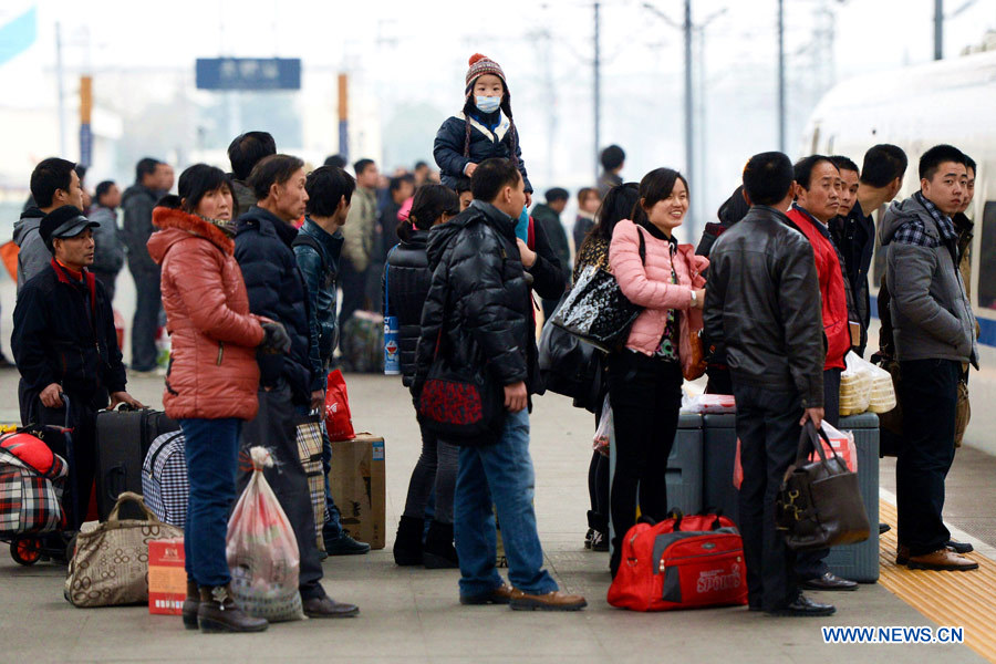 Chine : 3,6 milliards de voyages effectués pendant la période du "chunyun" (3)