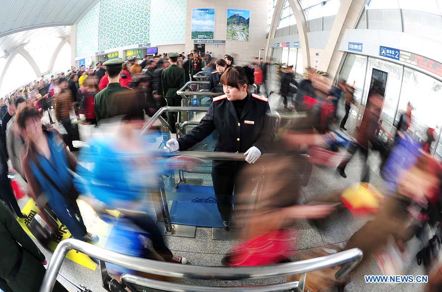 Chine : 3,6 milliards de voyages effectués pendant la période du "chunyun"