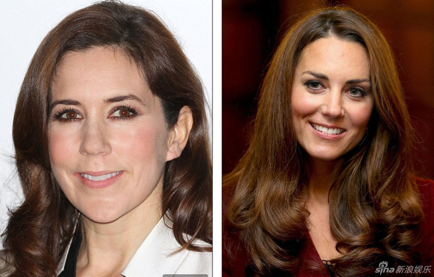 Kate Middleton et Mary Donaldson se ressemblent « royalement » (4)