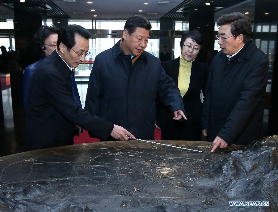 Xi Jinping insiste sur la lutte contre le smog durant sa tournée à Beijing (6)