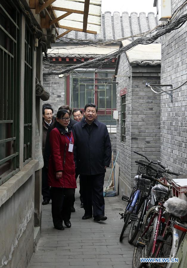 Xi Jinping insiste sur la lutte contre le smog durant sa tournée à Beijing (4)