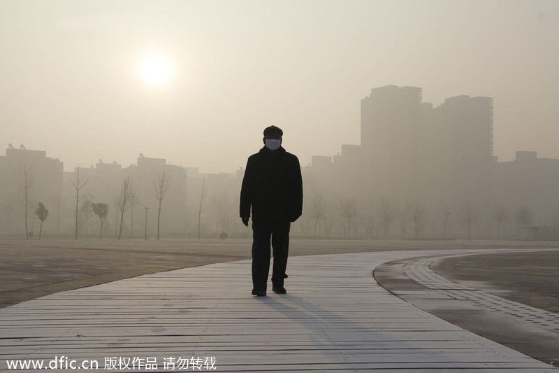 Top 10 des villes les plus touchées par le smog en Chine (10)