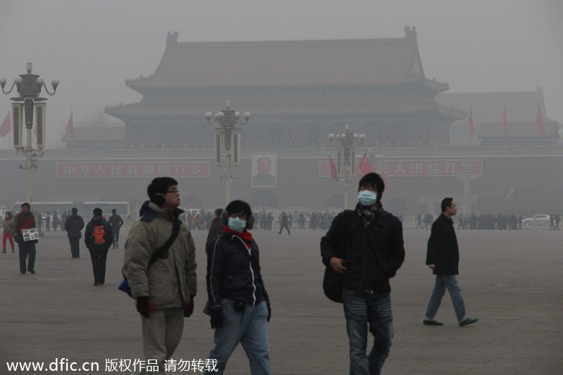 Top 10 des villes les plus touchées par le smog en Chine (9)