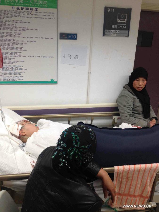Au moins 29 morts et 130 blessées dans l'attaque de la gare de Kunming (11)