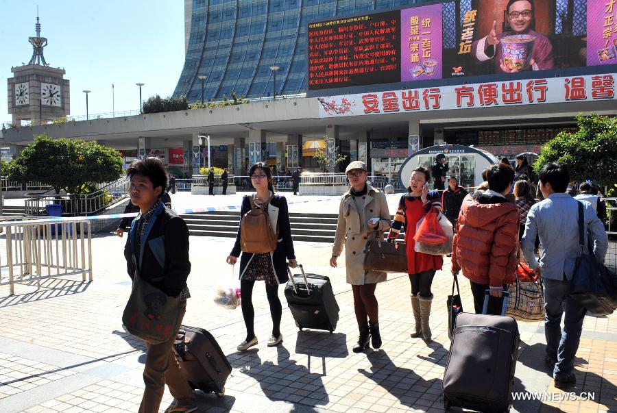 Chine : retour à l'ordre après l'attaque terroriste à la gare de Kunming (6)