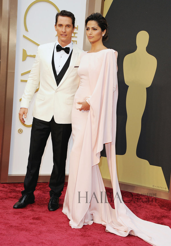 Matthew McConaughey et son épouse Camila Alves