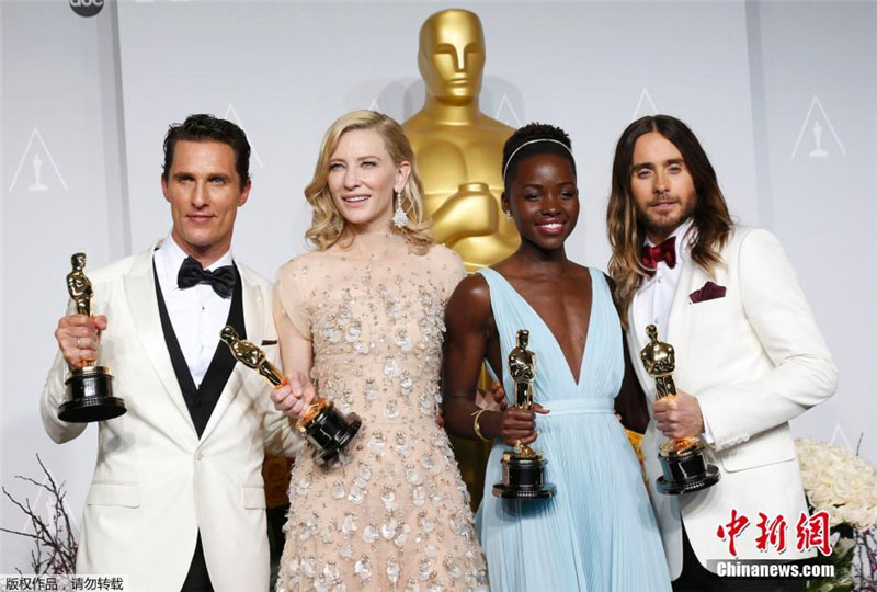 Résultats des Oscars 2014