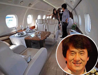 L'avion privé de Jackie Chan dévoilé au public  (5)