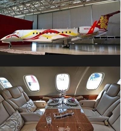 L'avion privé de Jackie Chan dévoilé au public  (4)