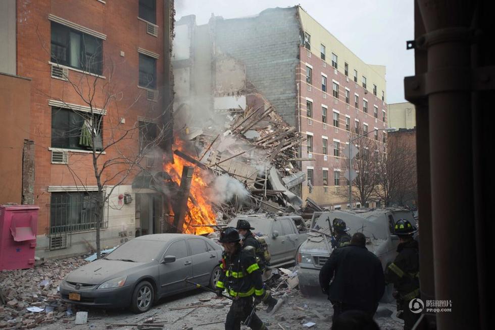 Au moins deux morts et 18 blessés lors d'une explosion d'immeuble à New York (3)