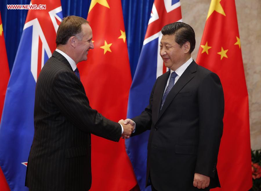 La coopération sino-néo-zélandaise est novatrice et exemplaire : Xi Jinping