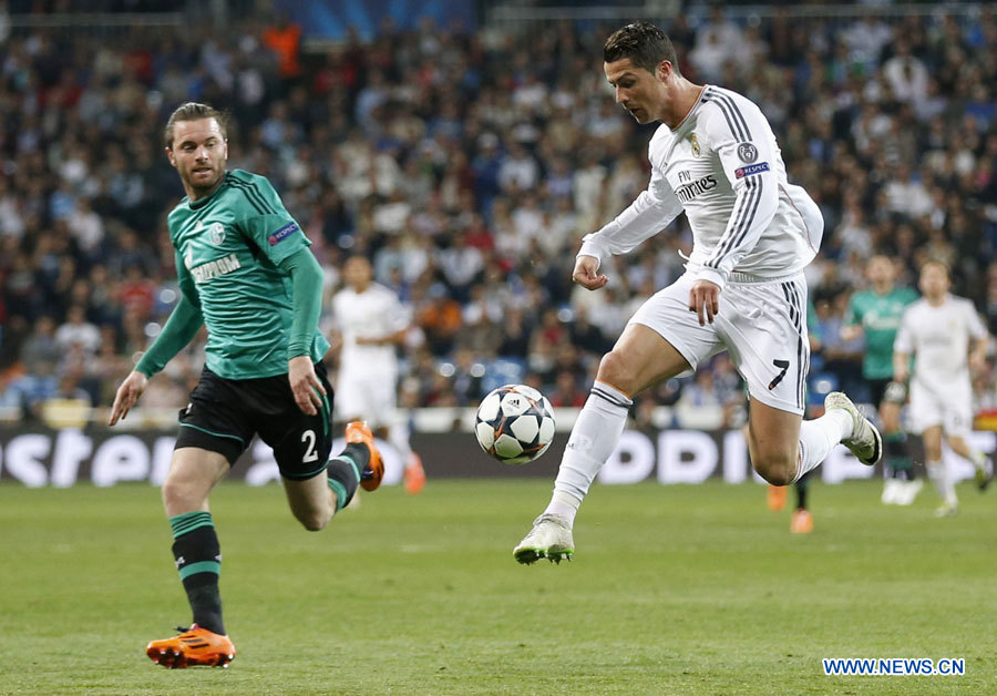 Ligue des champions de l'UEFA: Le Real Madrid qualifié pour les quarts de finale