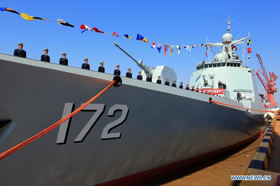 La Chine met en service un nouveau destroyer lance-missiles (3)