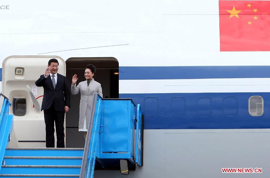Le président chinois arrive aux Pays-Bas pour faire une visite d'Etat et participer au sommet nucléaire mondial (7)
