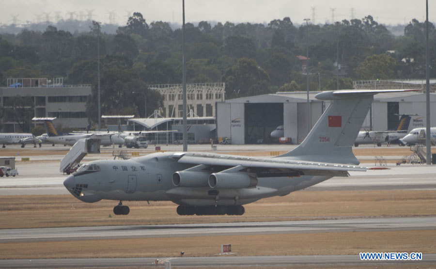 Australie : retour à Perth de deux avions chinois (2)
