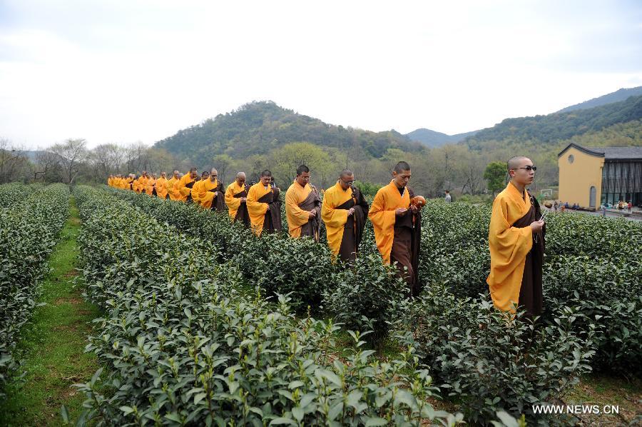 Hangzhou: le thé zen des moines du Temple de Fajing