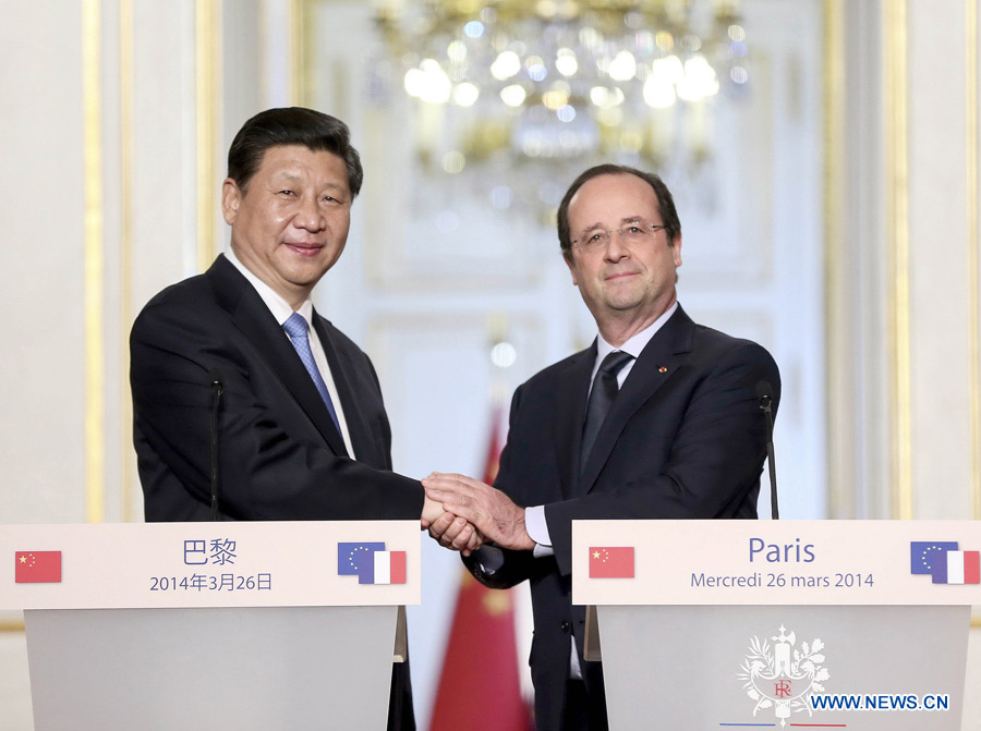 Entretien entre les présidents chinois et français sur l'avenir des relations bilatérale (2)