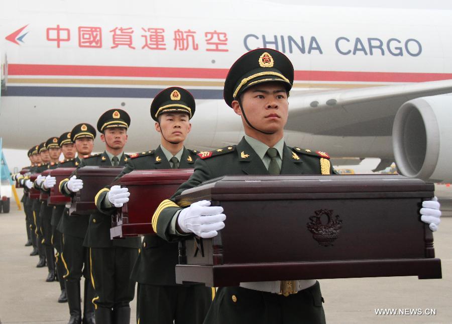 La Corée du Sud remet à la Chine les dépouilles des 437 soldats de l'armée des Volontaires du peuple chinois (2)