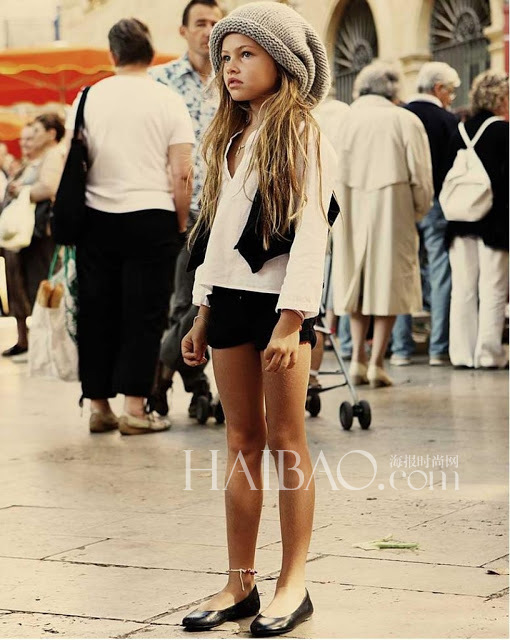 Thylane Blondeau, à 13 ans, illustre le magazine (5)