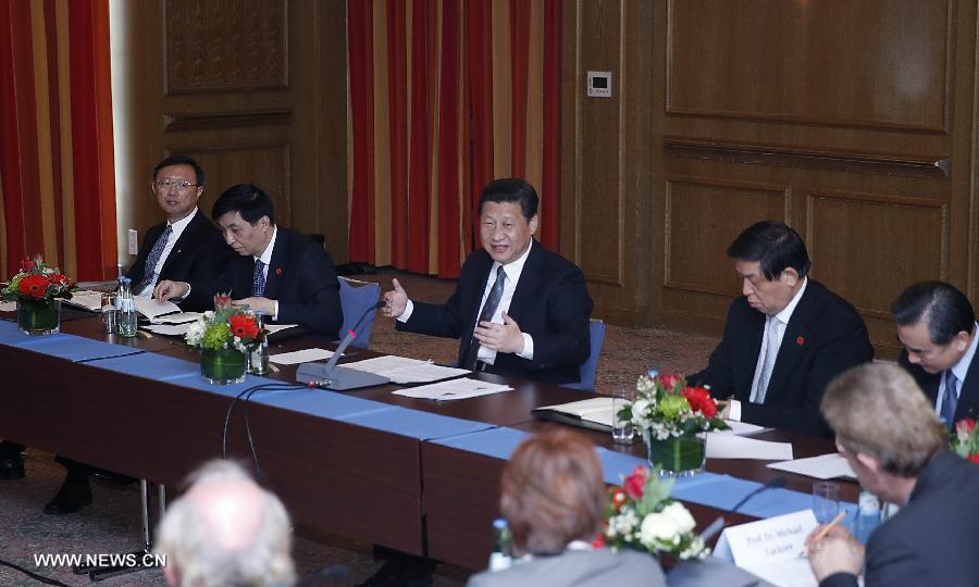 Le président chinois appelle à étendre les échanges culturels avec l'Allemagne