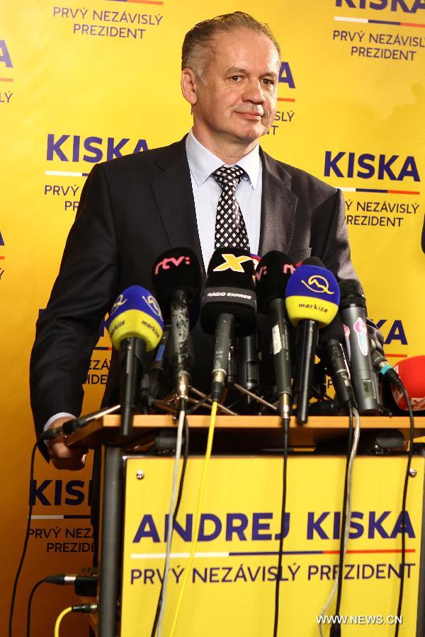 Andrej Kiska remporte la présidentielle en Slovaquie