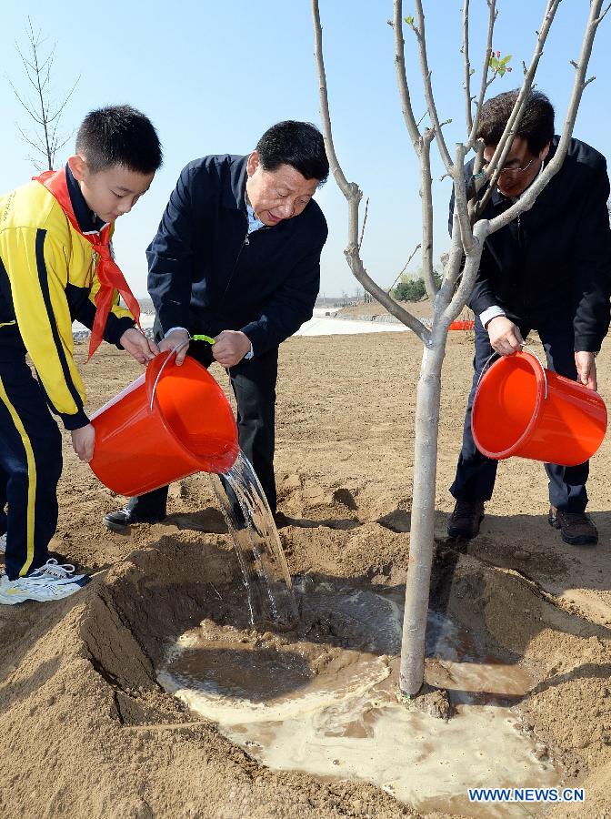 Xi Jinping appelle à des efforts d'afforestation inlassables