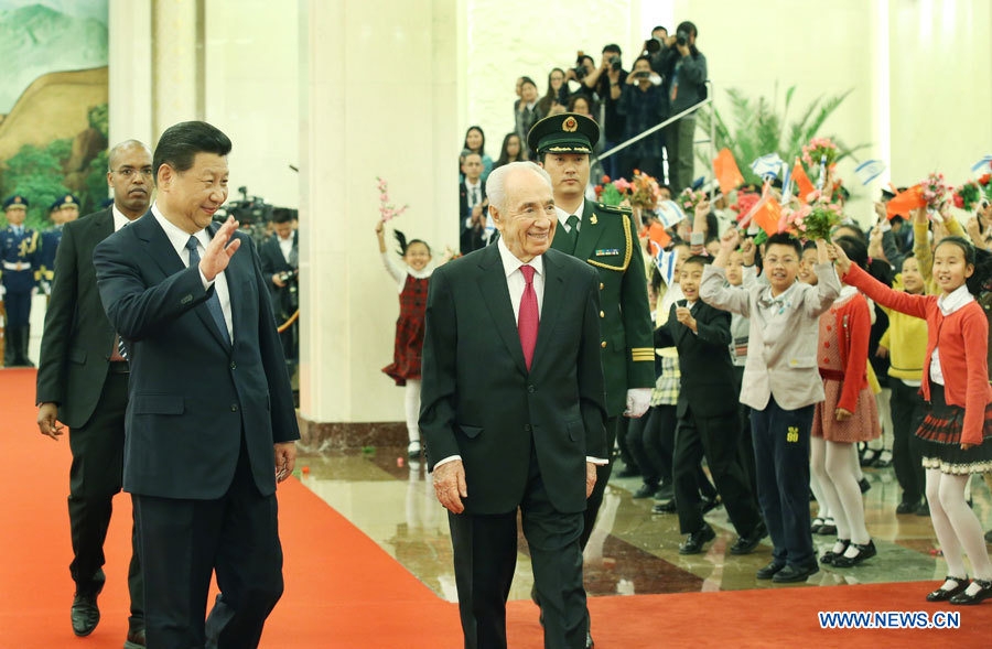 La Chine et Israël s'engagent à approfondir leur coopération