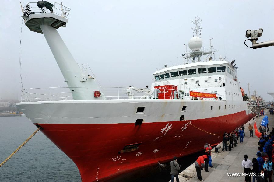 Chine : Le navire d'expédition scientifique le plus sophistiqué entame sa première expédition